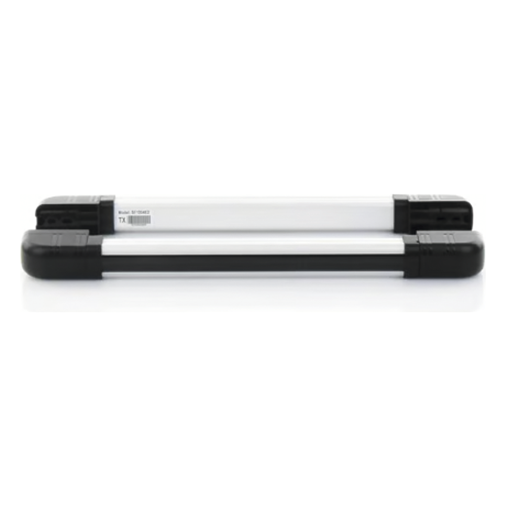 Detector de Rayo Fotoeléctrico / Tipo Cortina / 2 rayos / 0.48mts de Alto / 100 mts en exterior / Alimentación 12Vcc