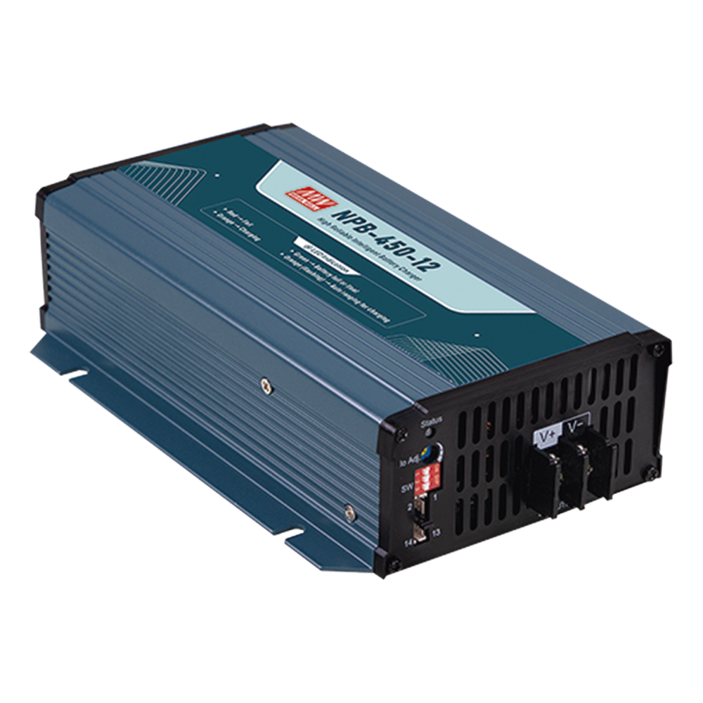 Cargador para Baterías de Plomo Ácido y Litio / 25A / 12V / Bancos de 90 a 300 Ah