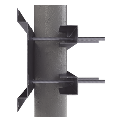Herraje para Fijación a Pared, Torre o Poste compatible con LP-FORTE-09U-R3.