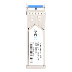Transceptor Óptico Industrial SFP (Mini-Gbic) / Multimodo 1310 nm / 1.25 Gbps / 1000BASE-SX / Conectores LC/UPC Dúplex / DDM / Hasta 2 km
