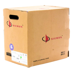 Bobina de Cable UTP Reelex, de 4 Pares, Alto Desempeño Cat6, LS0H (Bajo Humo, Cero Halógenos), Color Violeta, 23 AWG, 305 Metros (1000 Pies)
