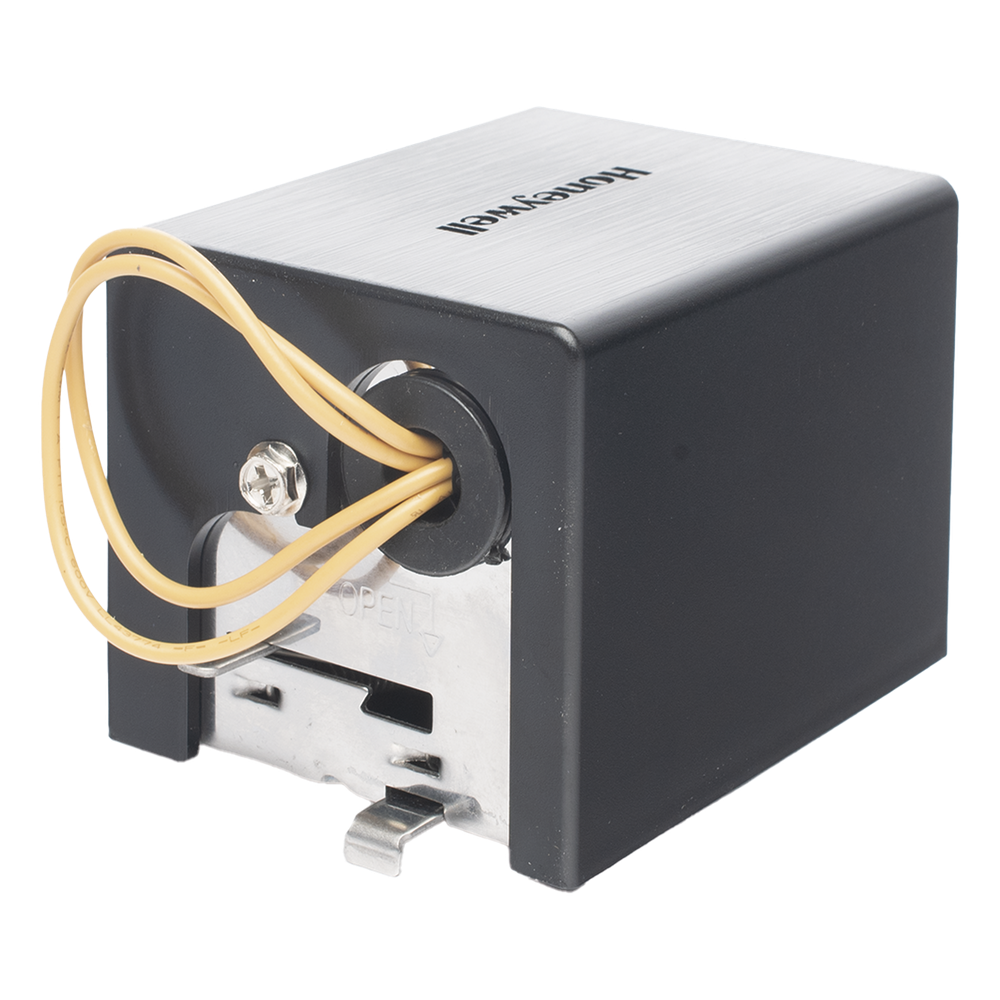 Válvula de control eléctrica de 3 vías para fancoil, retorno por resorte, normalmente cerrada, 110 V CA, conexión NPT