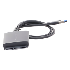 Adaptador USB 3.0 a SATA III | Compatible con Disco Duro HDD y SSD de 2.5" y 3.5" de hasta 12 TB | Velocidad USB 3.0 de hasta 5 Gbps | Alta Velocidad con UASP & TRIM | Cable de 50 cm.