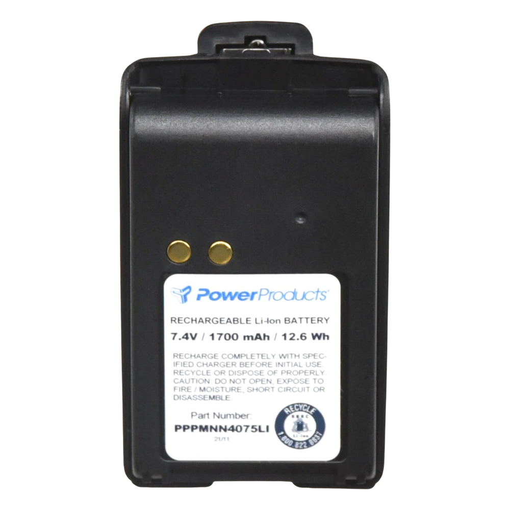 Bateria de Li-Ion 7.4 V, 1700 mAh, para radios Motorola Mag-One/ BR040