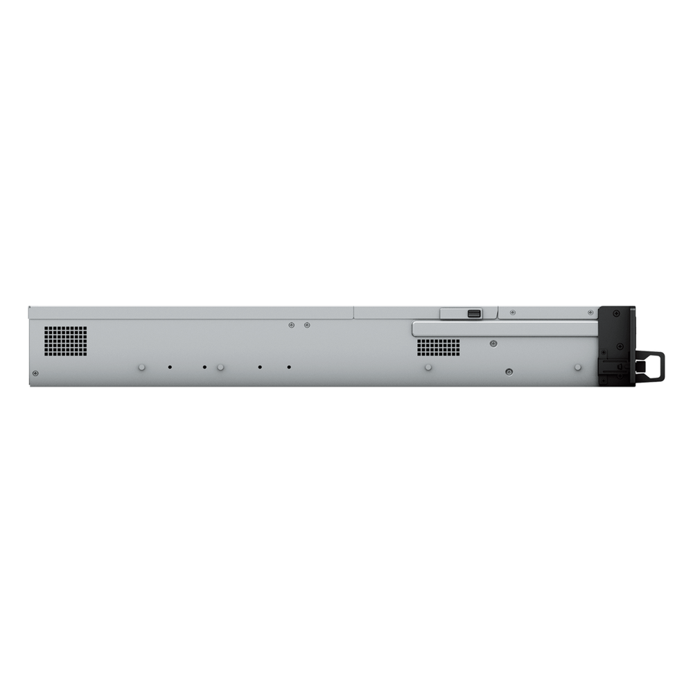 Servidor de Almacenamiento FlashStation FS3410 | 24 Bahías SSD SATA 2.5" | Intel Xeon D-1541 8 Núcleos | 16 GB RAM (Ampliable a 128 GB) | 356,500 IOPS Lectura | 129,400 IOPS Escritura | 4 Puertos 1GbE + 2 Puertos 10GbE