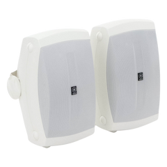 Altavoces de pared | Semi-Exterior | Woofer 6.5 in | Tweeter 1"| 6 ohms | Par | Color Blanco