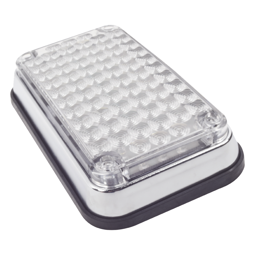 Luz de Advertencia de 6X4", Color Claro, Ideal para Ambulancias