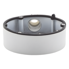 Caja de Conexiones de Exterior para Cámaras Tipo Mini Domo / IP66 / Color Blanco