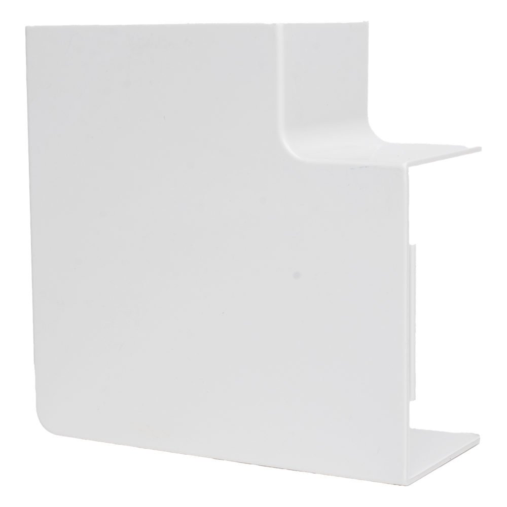 Sección en "L" Color Blanco de PVC Auto Extinguible, Para Canaleta TMK-4577 (5530-02001)