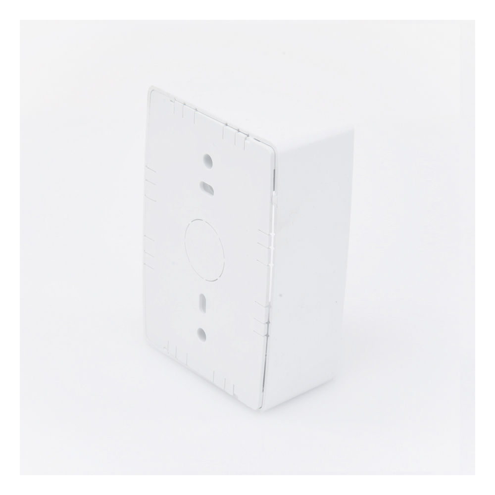 Caja de Registro Universal, Color Blanco de PVC Auto Extinguible (7902-02001)