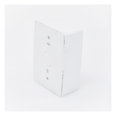 Caja de Registro Universal, Color Blanco de PVC Auto Extinguible (7902-02001)
