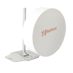 Antena Blindada de alta gama / 3 ft / 10-11 GHz / Ganancia 38 dBi / Conector de guía de onda para radios B11 / Montaje con alineación milimétrica / Tornillería de acero inoxidable