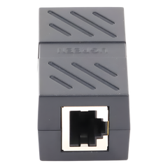 Acoplador (Extensor de Cable Ethernet RJ45 a RJ45) | 1000Mbps | Compatibilidad con Cat7 Cat6A Cat6 Cat5e | Compatible con POE | Ignífugo | ABS