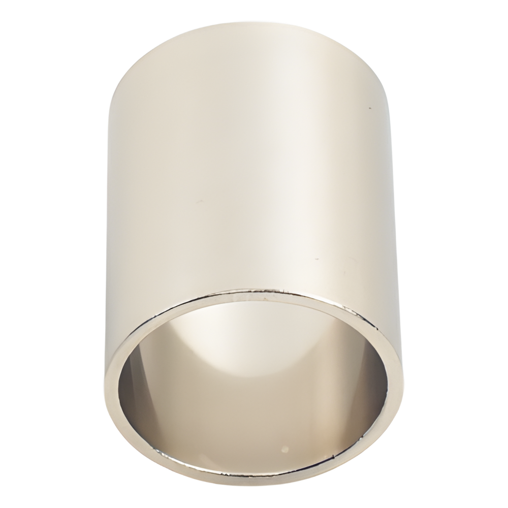 Férula-Casquillo en Chapa de Níquel para Plegar en Cables del Grupo E, I como RG-8/U, RG-213/U, LMR-400.