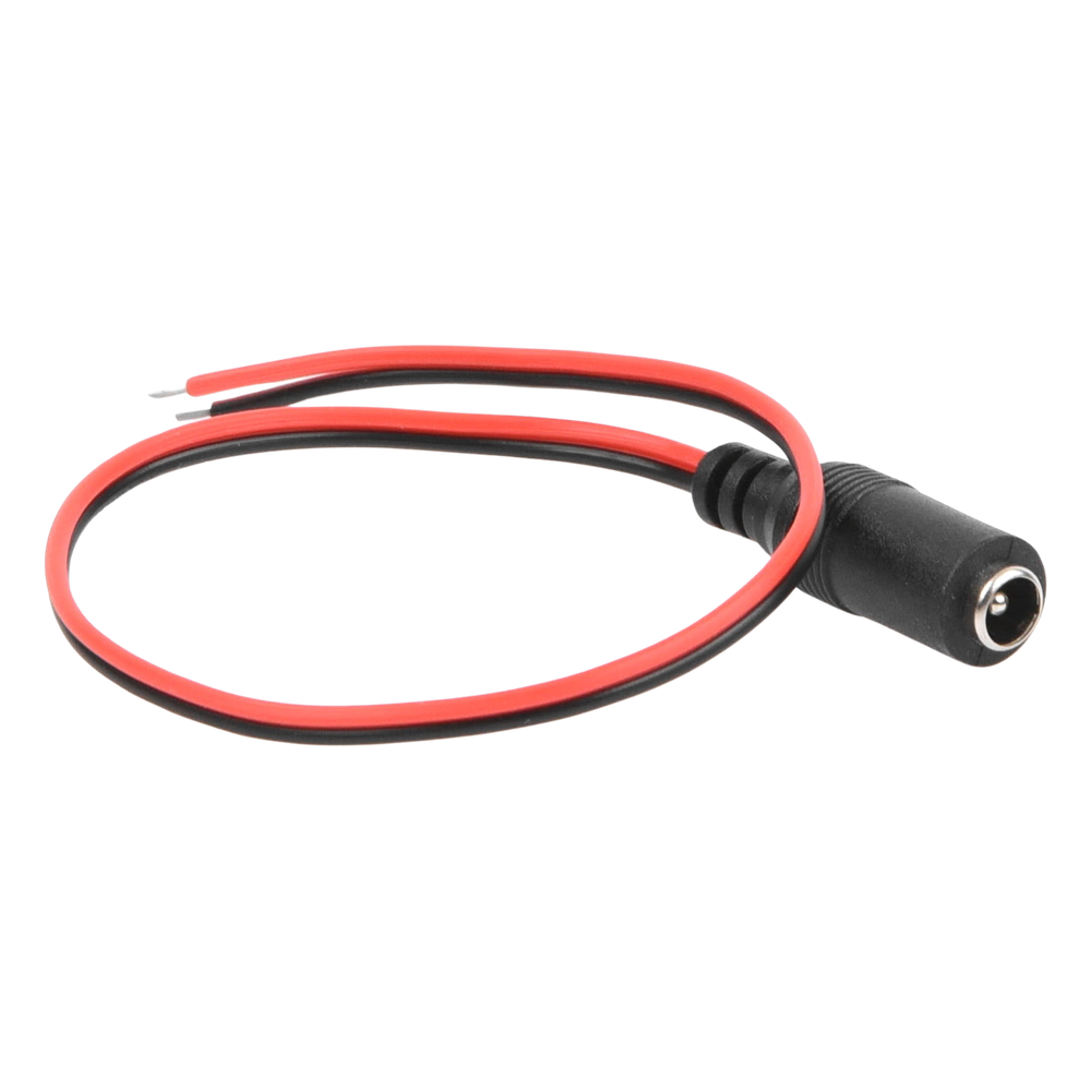 Cable con Conector Hembra, Alimentación para Vcc con Puntas Libres.