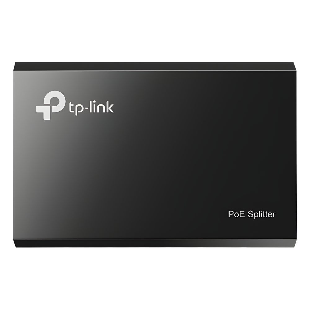 Splitter PoE  (15W) / Potencia de Salida Seleccionable (5 , 9 o 12 Vcc) / 2 puerto 10/100/1000 Mbps / Plug and Play