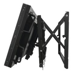 Soporte de pared para Video Wall LCD Full-Service / Para Pantallas 40"-65" / Patrón VESA 200x200 hasta 700x400 mm / Capacidad de Carga 56.8 kg Max. / Mecanismo de Acceso