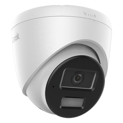 [Dual Light] Turret IP de 2 Megapixel   / Lente 2.8 mm /  Ángulo de visión 101° / 20 mts IR + 15 mts Luz Blanca / Micrófono Integrado / ACUSENSE Lite /  Exterior IP67 / PoE / dWDR / H.265+ / ONVIF