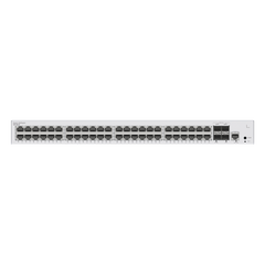 Switch de Acceso Gigabit Administrable  Capa 2 / 48 puertos 10/100/1000 Mbps / 4 Puertos 10GE SFP+ Uplink / ERPS / IMGP Snooping / DHCP Snooping / Administración Nube Gratis