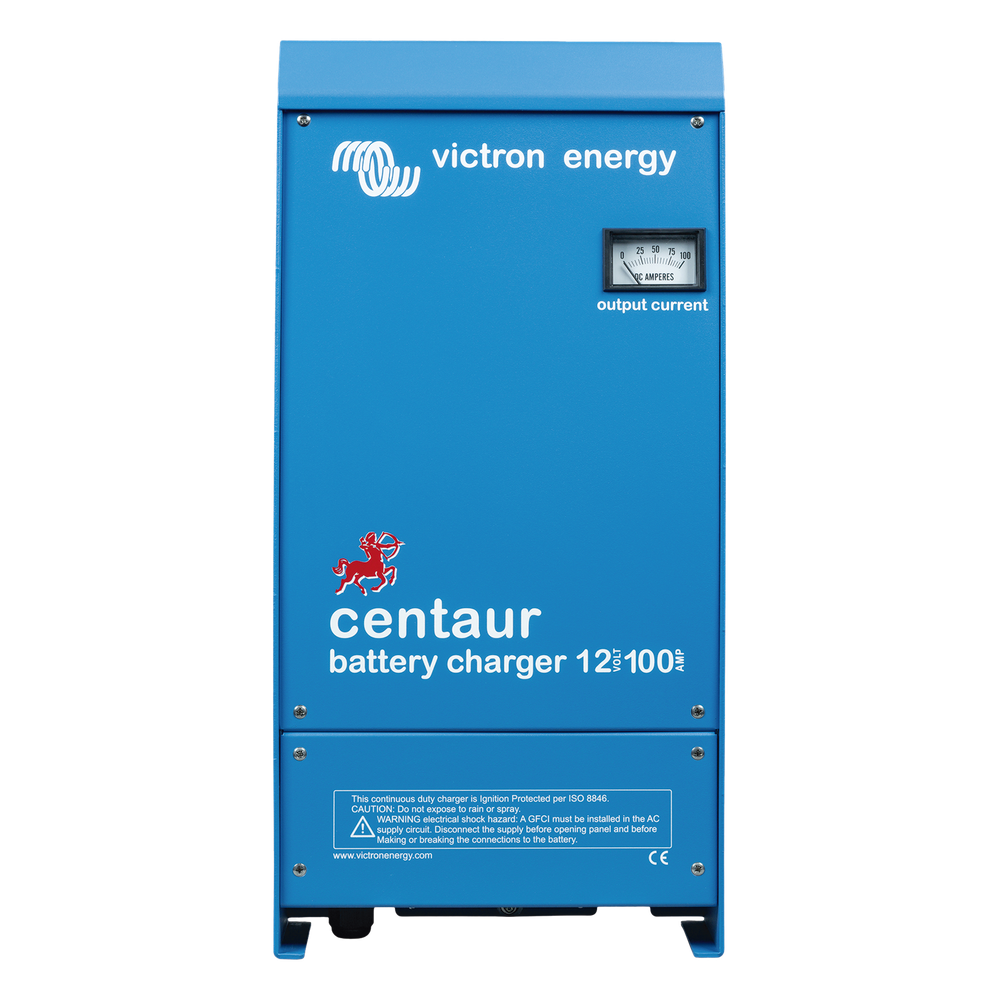 Centaur 12/100 / Cargador de Baterías 12V, 100A / Para Ambientes Marinos y Terrestres. /  Bancos de 240 a 600 Ah