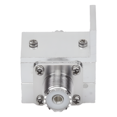 Protector RF Coaxial Contra Descargas Atmosféricas Para 1.5 a 700 MHz Con Ceja Lateral y Conectores UHF Hembra