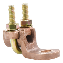 Conector de Bornes de 1/2" a Cable de Calibre 1/0 (cero) a 250 KCM.