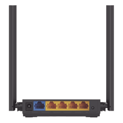 Router Inalámbrico doble banda AC, 2.4 GHz y 5 GHz Hasta 1200 Mbps, 4 antenas externas omnidireccional, 4 Puertos LAN 10/100 Mbps, 1 Puerto WAN 10/100 Mbps, Versión 6