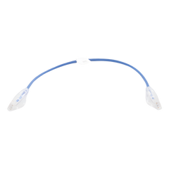 Cable de Parcheo Slim UTP Cat6 - 30 cm (11.81 Pulgadas) Azul Diámetro Reducido (28 AWG)