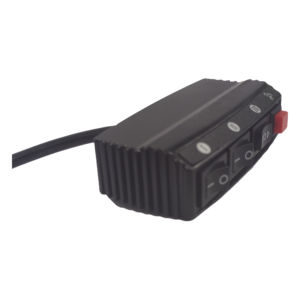Switch de 5 interruptores para Encendido/Apagado y Control de patrones de destello
