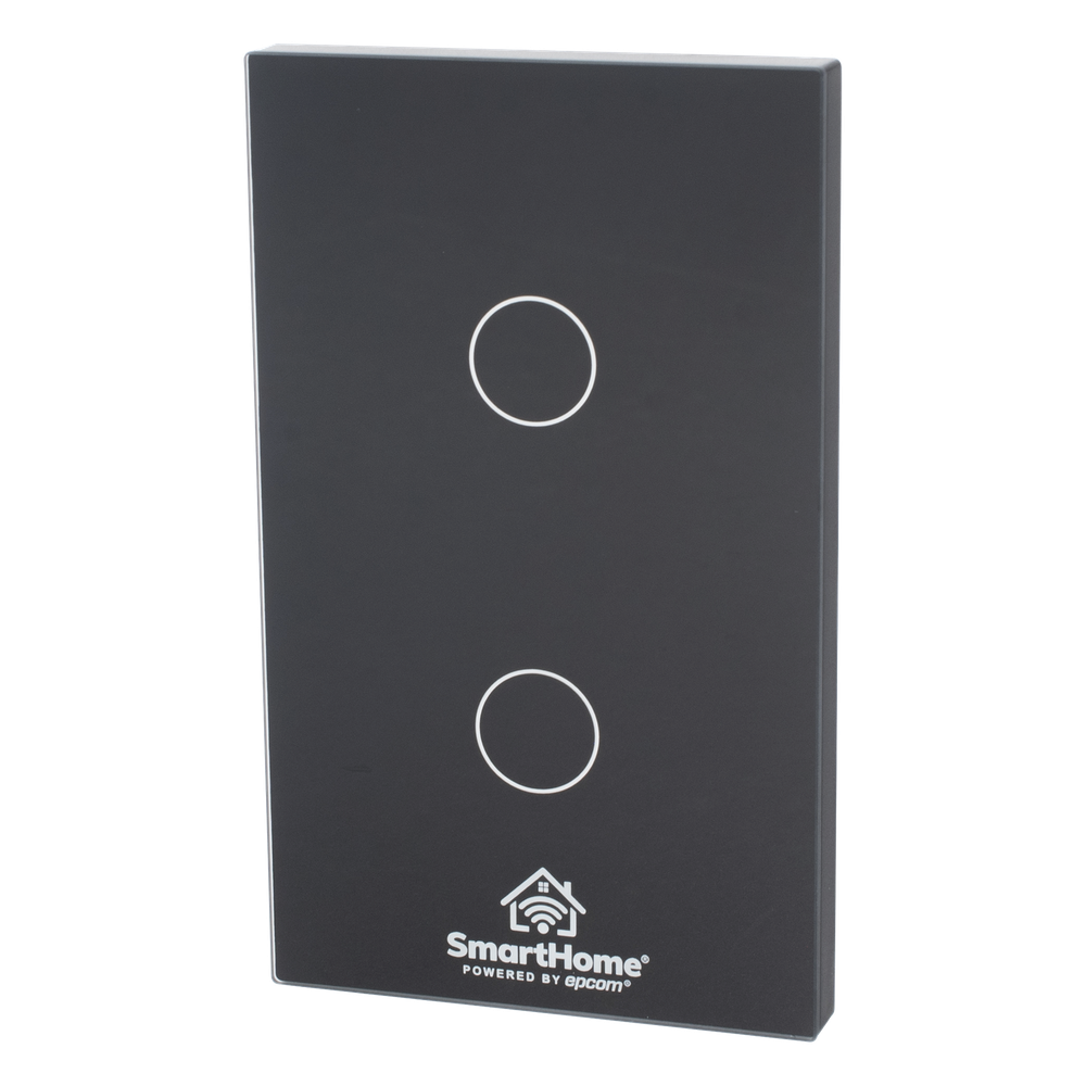 (Wifi) Apagador switch inalámbrico WIFI, control de 2 regresos de carga, 110V