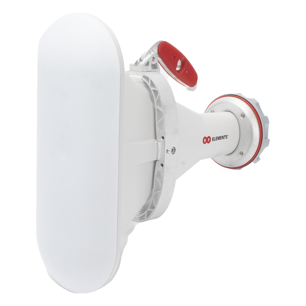 Antena asimétrica de 90° (90°H 25°V) 16 dBi tipo cuerno 5180-6000 MHz altamente eficiente, sin cables, sin pérdidas, sin lóbulos listas para TwistPort, Montaje mejorado