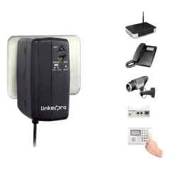 Mini UPS de CD 25 W / Entrada 120 Vca / Salida 12 Vcd / Clavija NEMA 5-15P de entrada / Batería de Litio