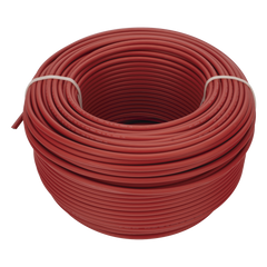 Cable Fotovoltaico Rojo/ Cobre Estañado / 4 mm² (12 AWG) / 2000V / Rollo de 100 m / / UL 4703 y TUV