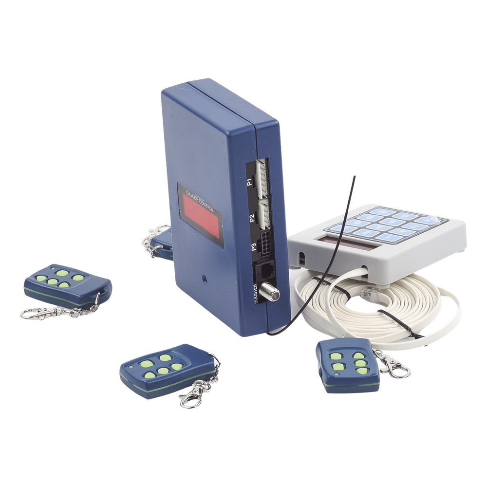 Receptor Inalambrico Universal Administrable por Software, Hasta 1600 controles de usuarios, compatible con Barreras y Motores de puertas