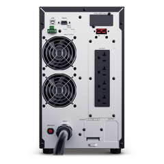 UPS de 3000 VA/2700 W, Online Doble Conversión, Entrada 120 Vca NEMA L5-30P, Onda Senoidal Pura, Tipo Torre, Con 4 Tomas NEMA 5-20R y 1 Block Hardwired