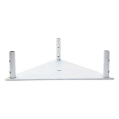 Base Triangular para Tramo STZ45 Galvanizado Electrolítico.