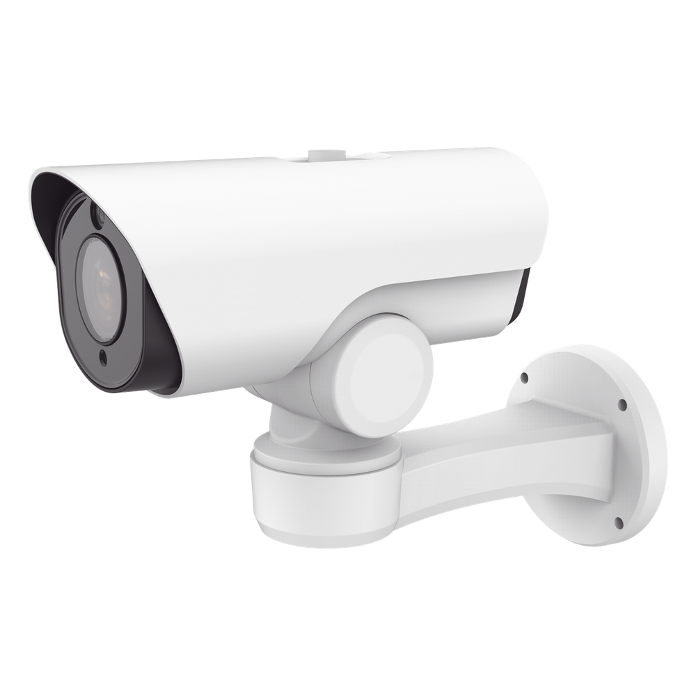 Cámara PTZ Bullet AI 12X / Zoom Óptico 12X / 100 fps / H.265+ / IP66 / Lens Autofoco / IR y Luz Blanca / ONVIF y VMS