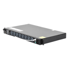PDU Switchable y Monitoreable por Toma (MS) para Distribución de Energía, Enchufe de Entrada NEMA 5-15P, Con 8 Salidas 5-20R, Horizontal 19in, 120 Vca, 15 Amp, 1UR