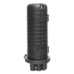 Caja de Distribución de Fibra Óptica Vertical Tipo Domo, Hasta 96 Empalmes, Exterior, IP68