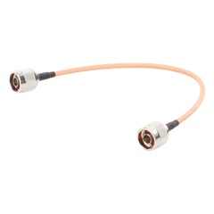 Jumper con Cable LP142 de 30 cm (11.81 pulgadas), con Conectores N Macho a N Macho.