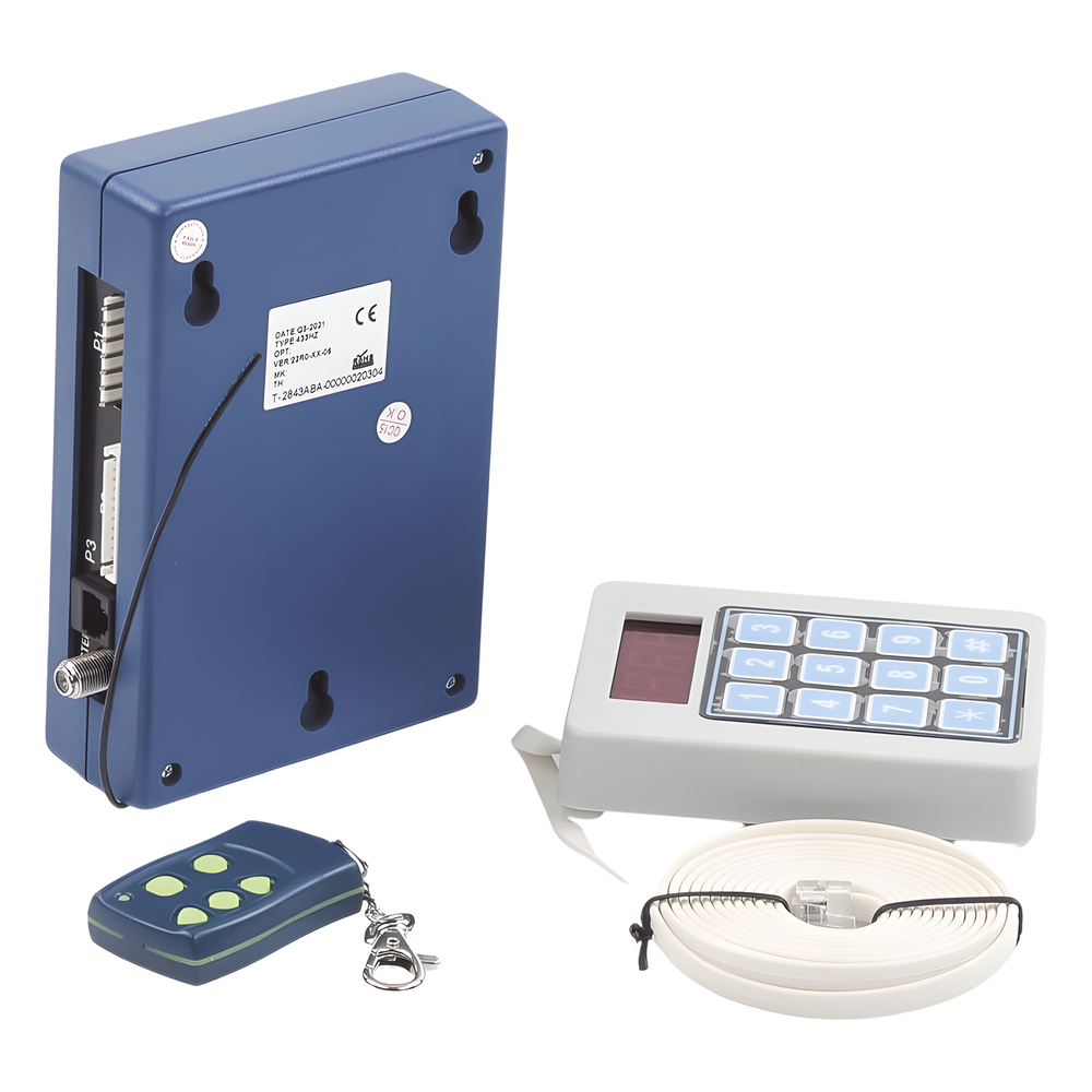 Receptor Inalambrico Universal, Mando a Distancia, Controles Administrables, Hasta 1600 usuarios, compatible con Barreras y Motores de puertas