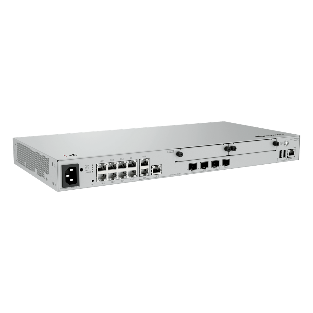 Router Empresarial / LAN: 1 SFP+ & 8×GE / WAN: 1 × SFP+ & 2×GE / 1,200 Usuarios / 128 APs Gestionables / 1,000 Túneles IPsec / 3 Gbps / IPS Antivirus