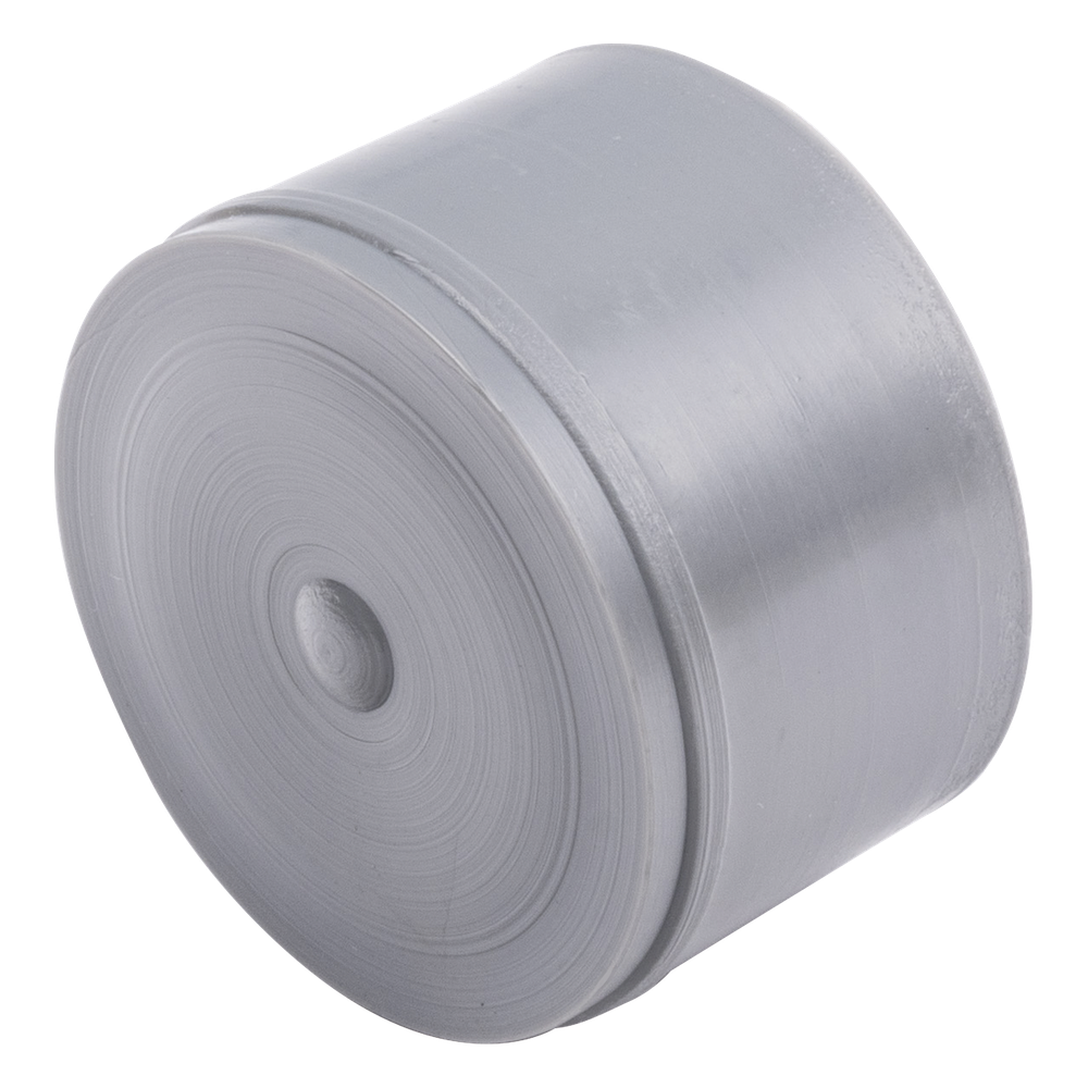 Tapón de Alta Resistencia con Anti UV para Postes de Cercos Eléctricos / 1" (25.4 mm) / Polipropileno Virgen / Color Gris / -30°C a 80°C / Instalación por Presión