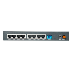 ONU Dual EPON/GPON / 8 Puertos PoE 802.3at Gigabit /  1 Puerto SC/UPC