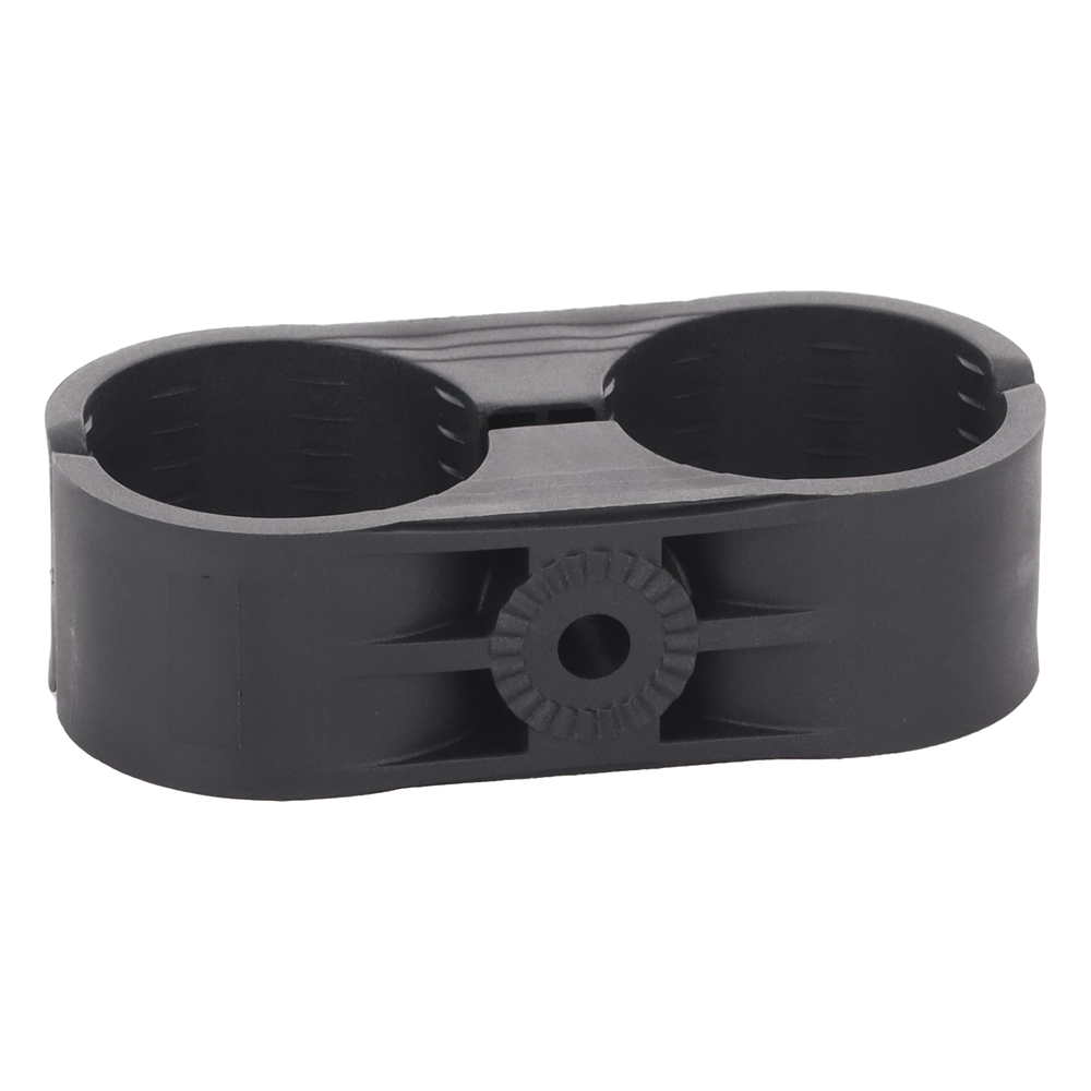 Paquete de 10 Sujetadores Plasticos Para Cable Coaxial de  2-1/4"