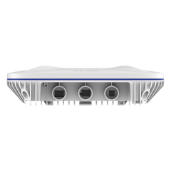 Punto de Acceso Mesh Wi-Fi 6 Industrial para Exterior Omnidireccional 5.95Gbps, MU-MIMO 4x4, 360°, Filtros Anti Interferencia y Auto Optimización con IA, puerto eth 2.5G y SFP