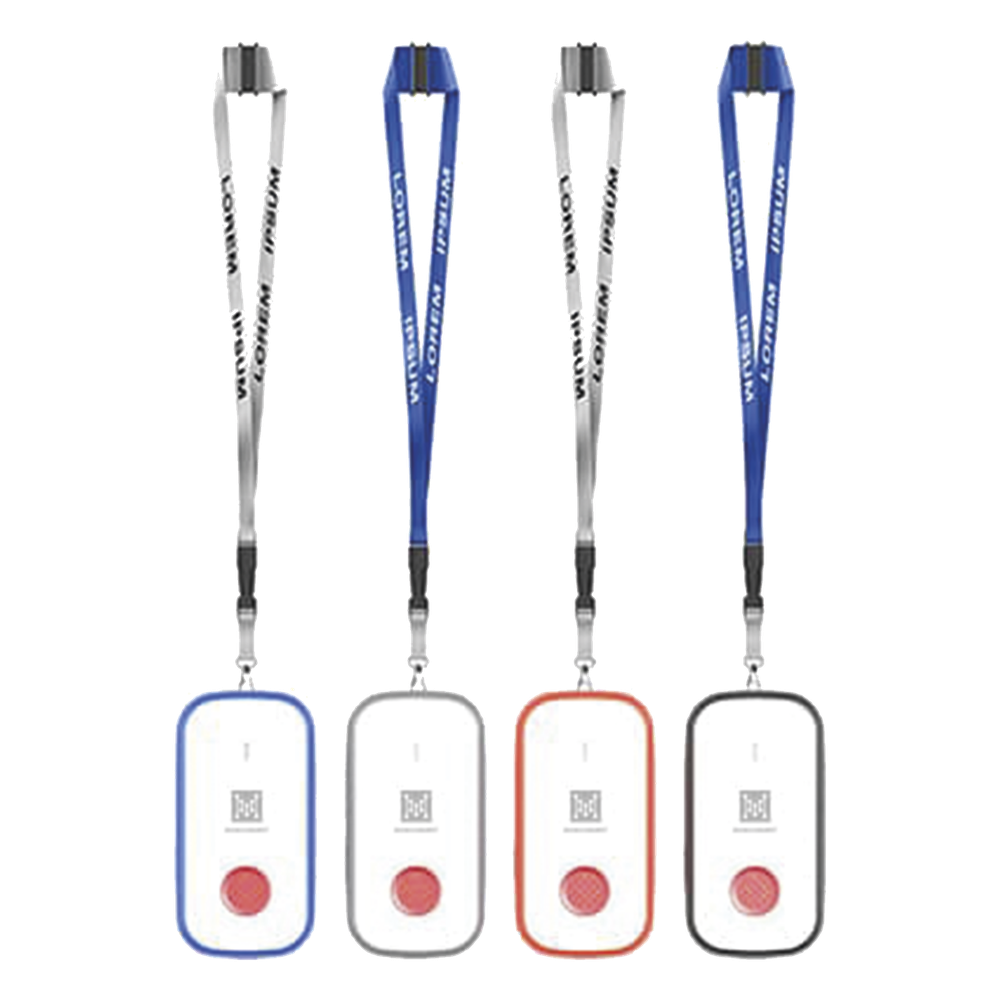 Botón de Pánico LoRaWAN con GPS / BLE para Interior y Exterior / Batería Recargable / IP66