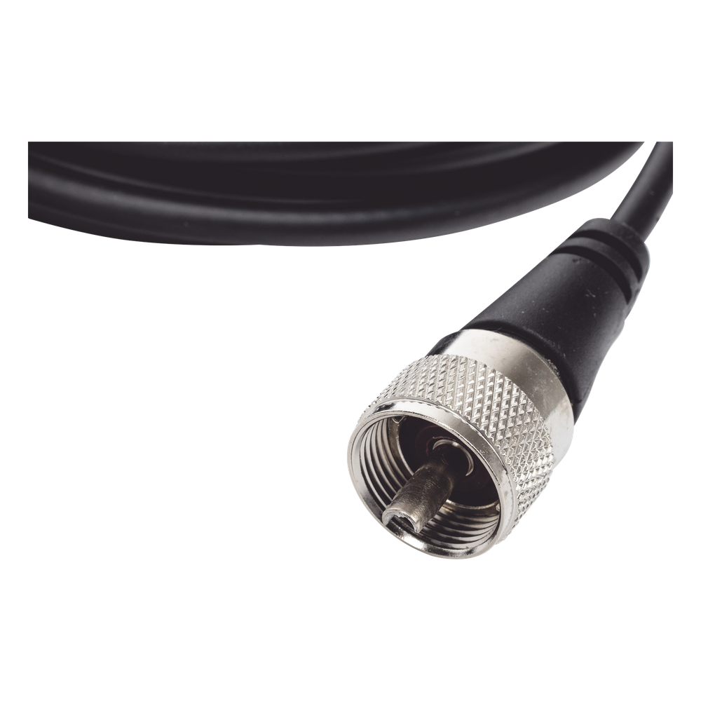 Montaje magnetico para antenas de 3/4" (Nmo), 5 m de cable RG-58A/U, conector UHF (PL-259) macho, diámetro de 5"