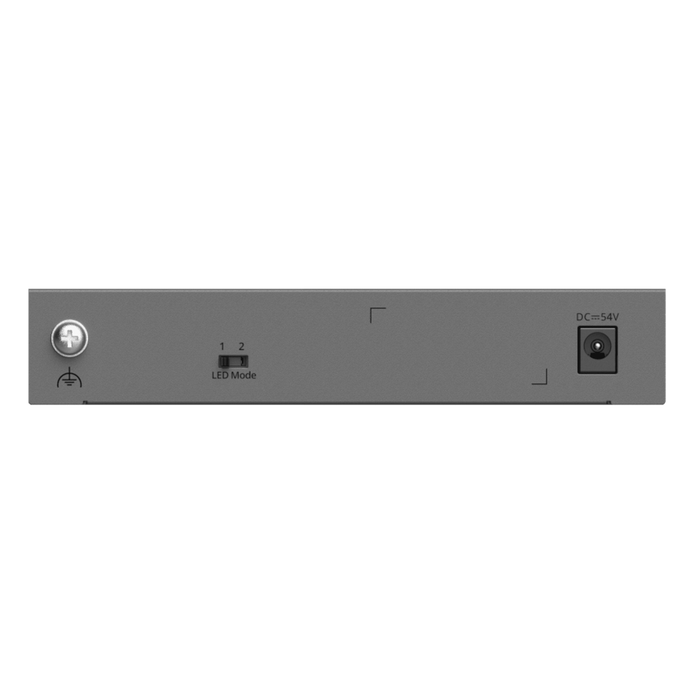 Switch Capa 2 Smart Cloud Managed / 7 Puertos Gigabit / 2 PoE++ 802.3bt + 2 PoE+ 802.3at / 1 Puerto SFP 1GE / Presupuesto PoE 120 W / Protección contra Sobretensiones 6 kV / PoE Permanente / Gestión en la Nube Ruijie Cloud / Gabinete Met&amp