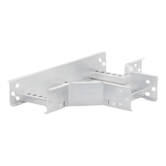 Derivación "T" Horizontal de Aluminio Perfil Z / Peralte 3 1/4" / Ancho 6"/ Radio 8" / Incluye Tornillería (CHTHEZ314R8X6AK)